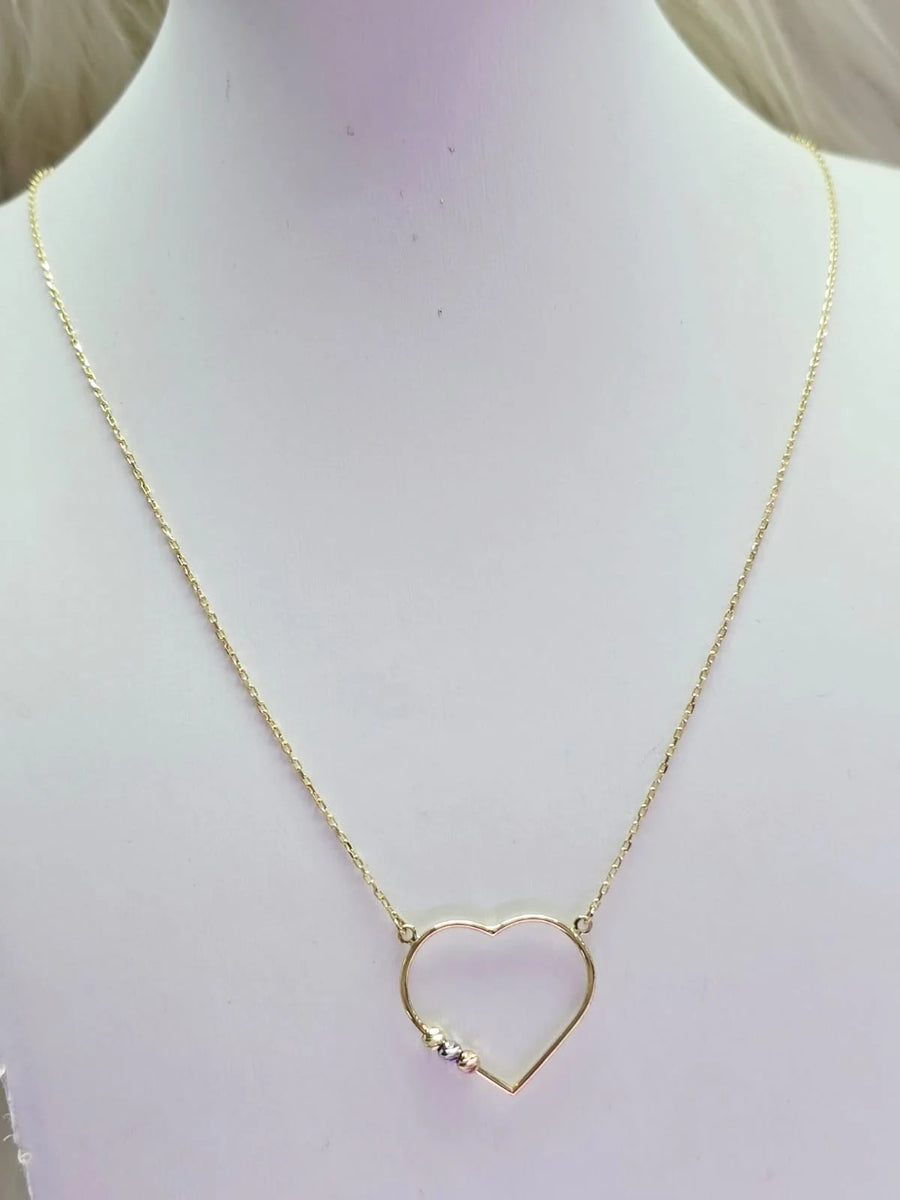 Collar gagantilla corazon