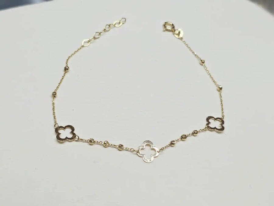 Pulsera Viviana Con Trebol