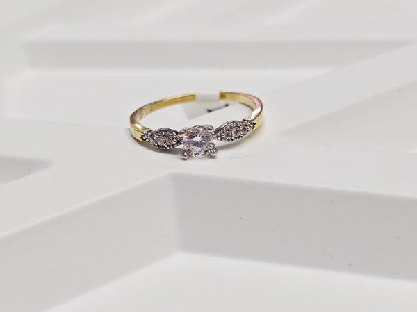 Anillo solitario diamante