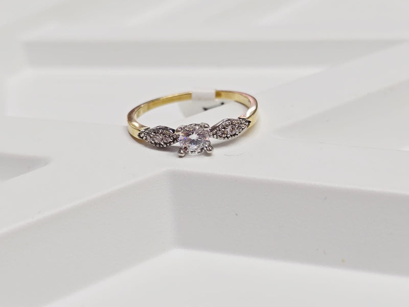 Anillo solitario diamante