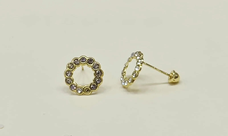 Arete con bolitas